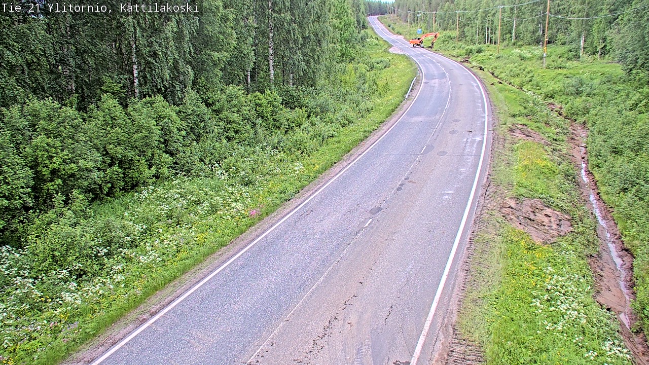 Kelikamerat Kuva Tie 21 Ylitornio, Kattilakoski, Ylitornio, Lappi