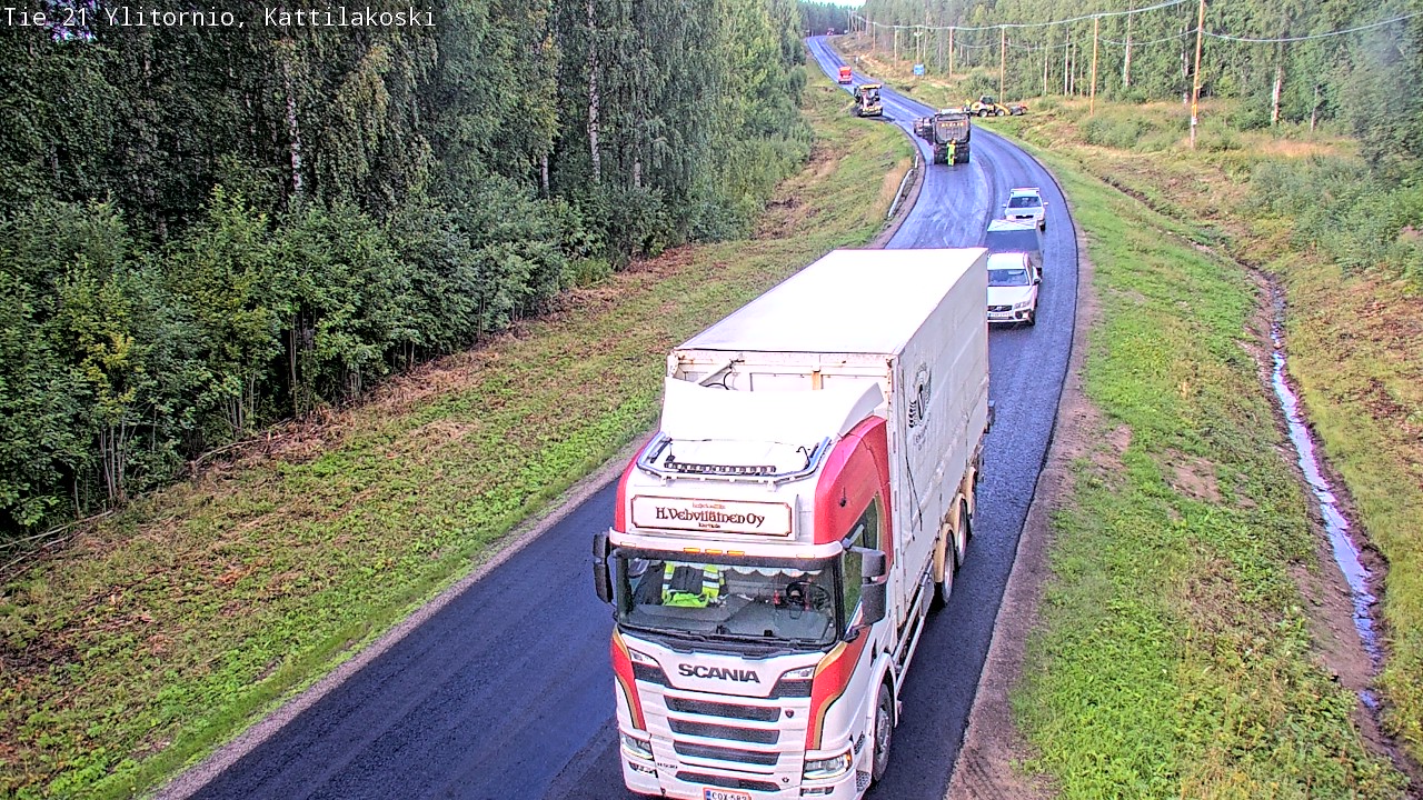 Kelikamerat Kuva Tie 21 Ylitornio, Kattilakoski, Ylitornio, Lappi