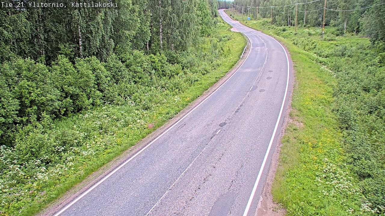 Kelikamerat Kuva Tie 21 Ylitornio, Kattilakoski, Ylitornio, Lappi