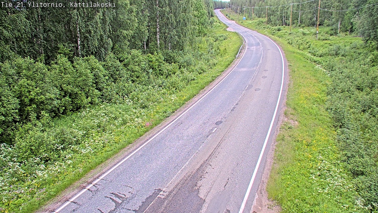 Kelikamerat Kuva Tie 21 Ylitornio, Kattilakoski, Ylitornio, Lappi