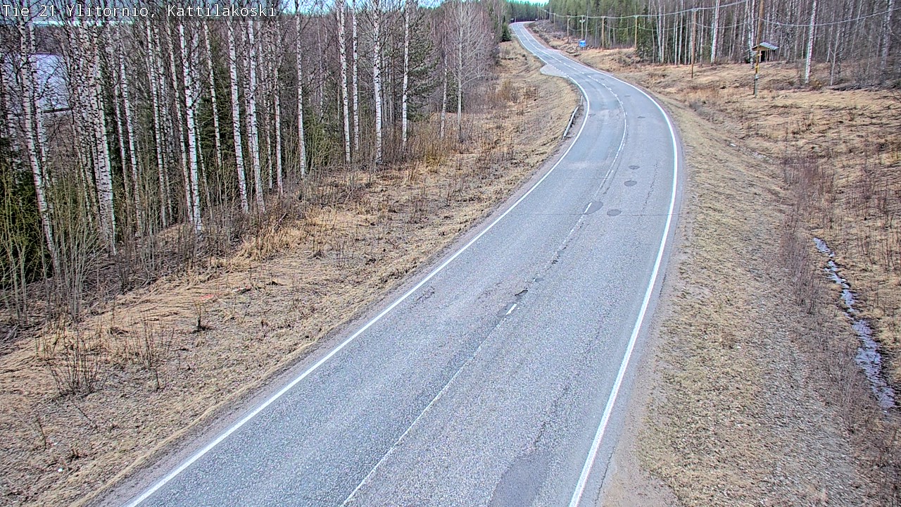 Kelikamerat Kuva Tie 21 Ylitornio, Kattilakoski, Ylitornio, Lappi