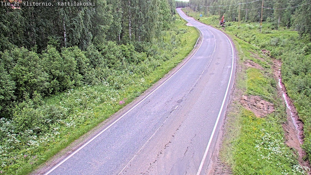 Kelikamerat Kuva Tie 21 Ylitornio, Kattilakoski, Ylitornio, Lappi
