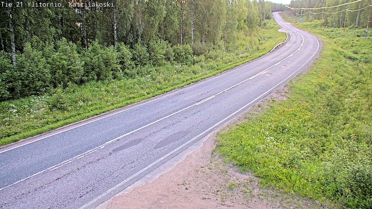 Kelikamerat Kuva Tie 21 Ylitornio, Kattilakoski, Ylitornio, Lappi