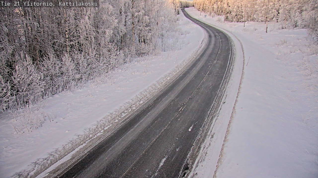 Kelikamerat Kuva Tie 21 Ylitornio, Kattilakoski, Ylitornio, Lappi