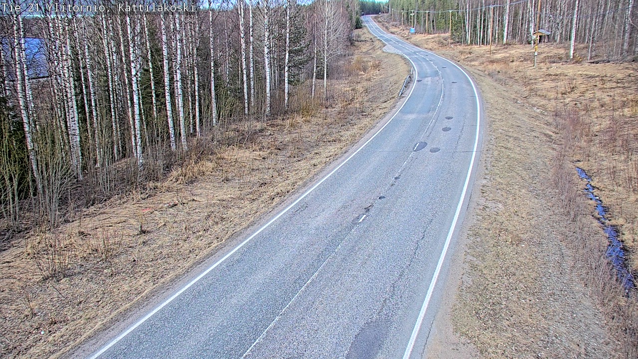 Kelikamerat Kuva Tie 21 Ylitornio, Kattilakoski, Ylitornio, Lappi