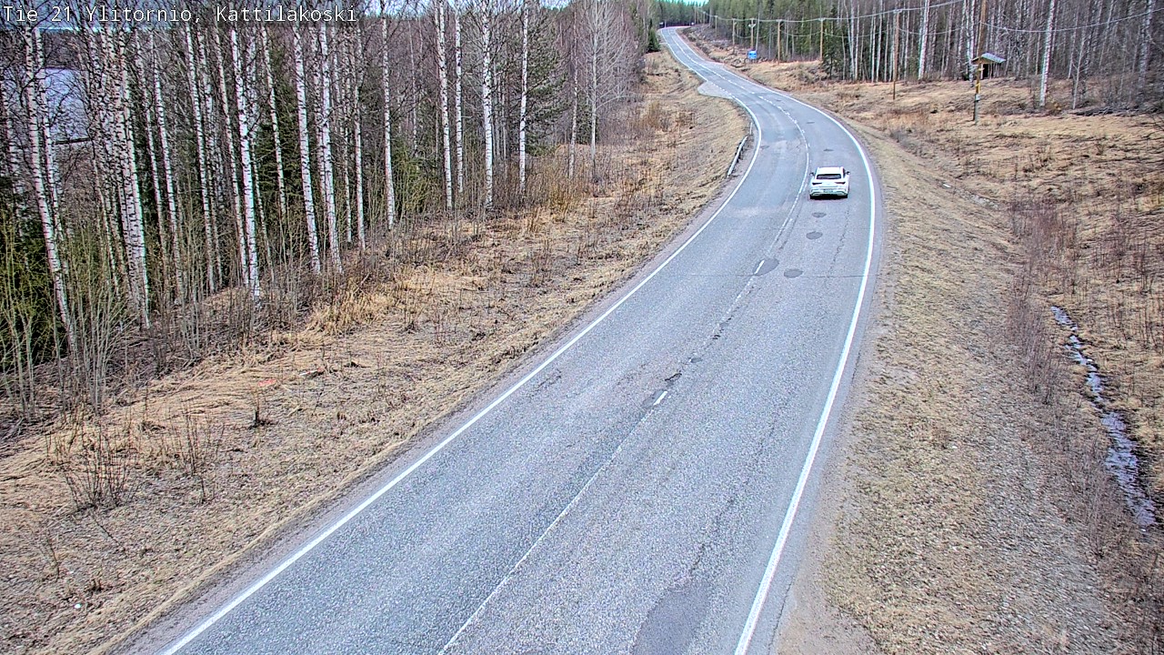 Kelikamerat Kuva Tie 21 Ylitornio, Kattilakoski, Ylitornio, Lappi