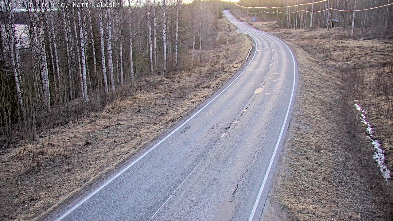 Kelikamerat Kuva Tie 21 Ylitornio, Kattilakoski, Ylitornio, Lappi