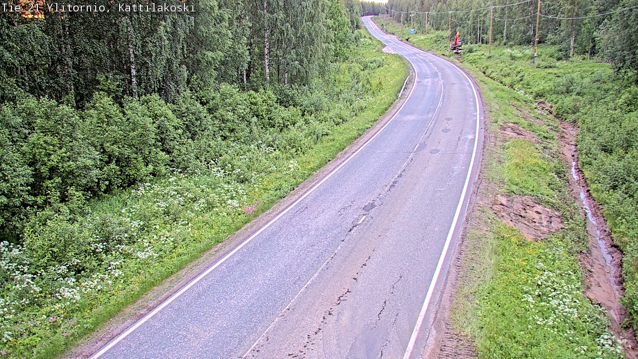 Kelikamerat Kuva Tie 21 Ylitornio, Kattilakoski, Ylitornio, Lappi