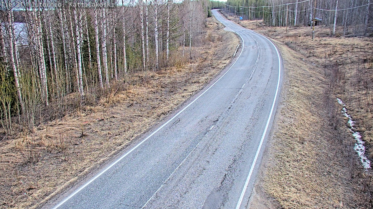 Kelikamerat Kuva Tie 21 Ylitornio, Kattilakoski, Ylitornio, Lappi