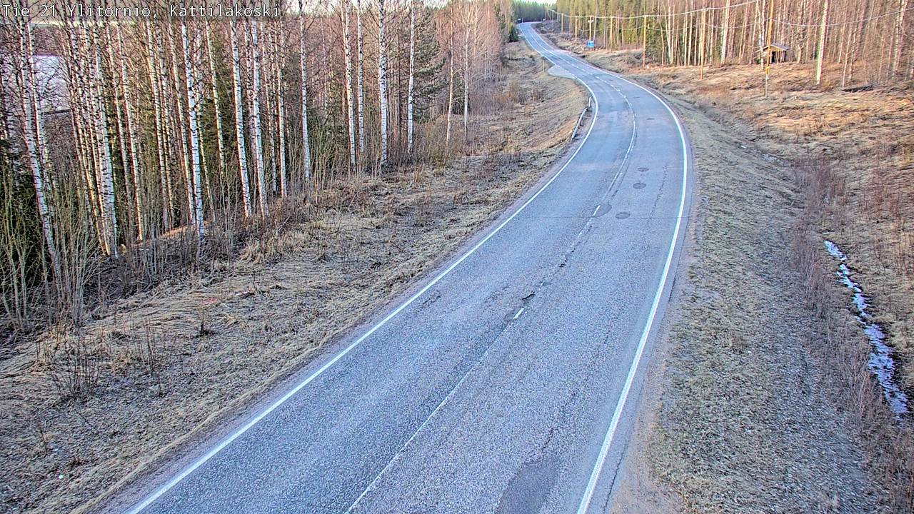 Kelikamerat Kuva Tie 21 Ylitornio, Kattilakoski, Ylitornio, Lappi