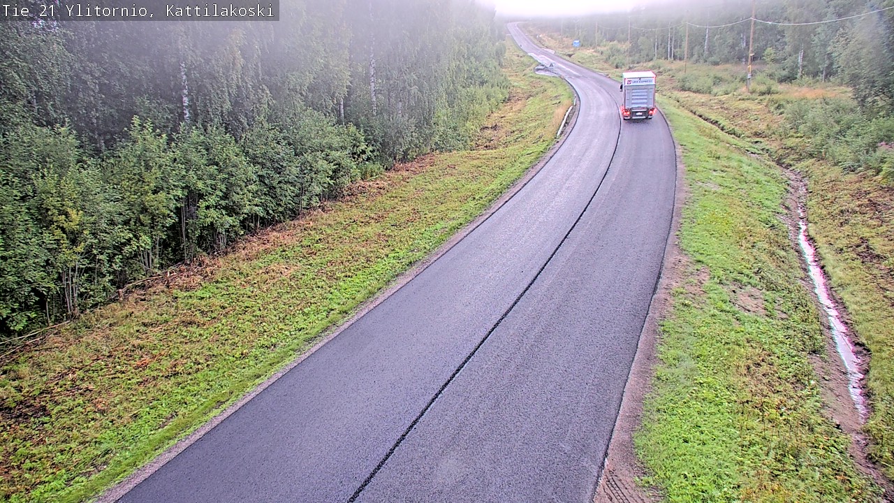 Weather Camera Image Road 21 Ylitornio, Kattilakoski, Ylitornio, Lappi