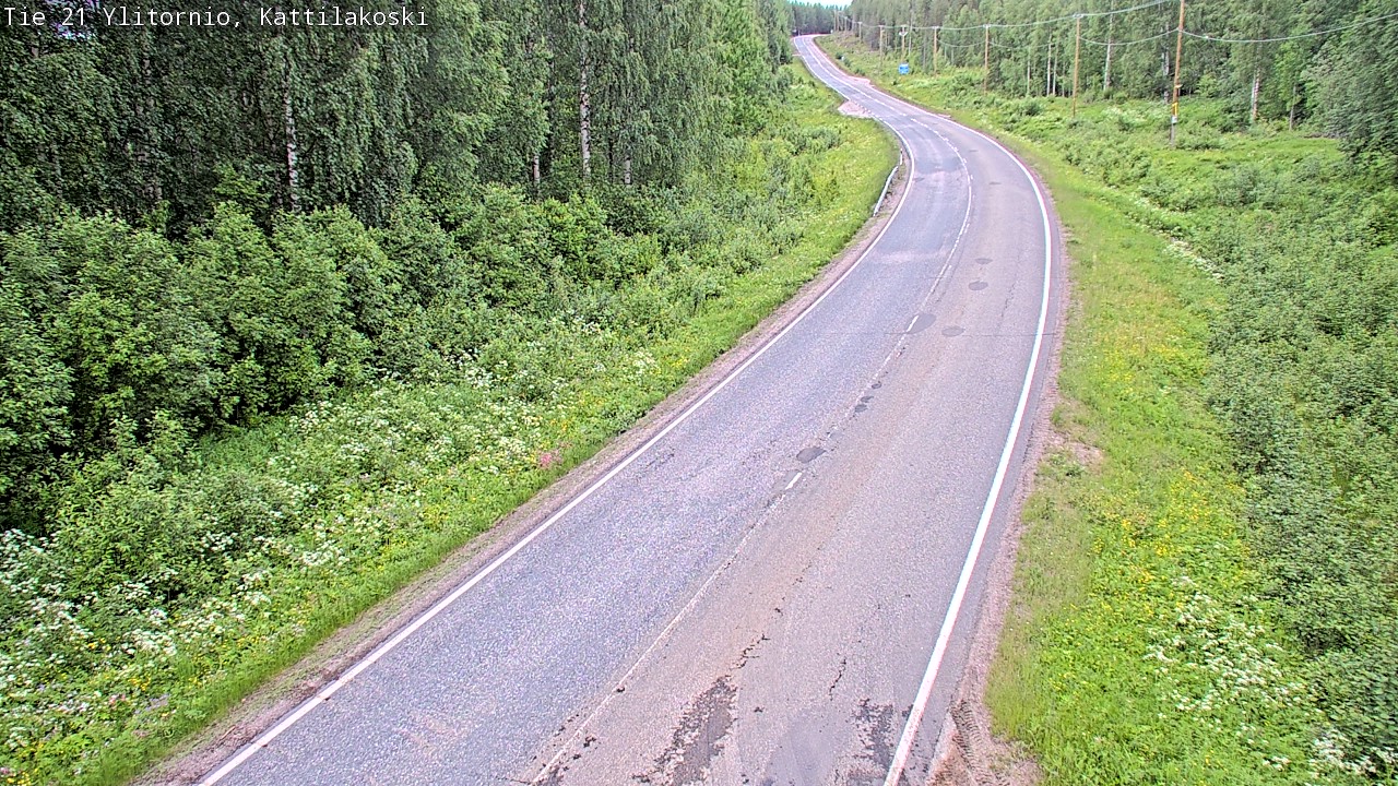 Kelikamerat Kuva Tie 21 Ylitornio, Kattilakoski, Ylitornio, Lappi