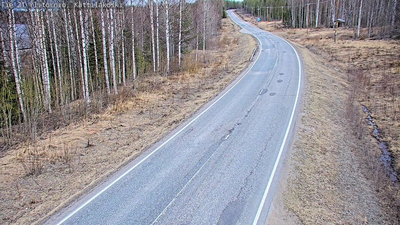 Kelikamerat Kuva Tie 21 Ylitornio, Kattilakoski, Ylitornio, Lappi