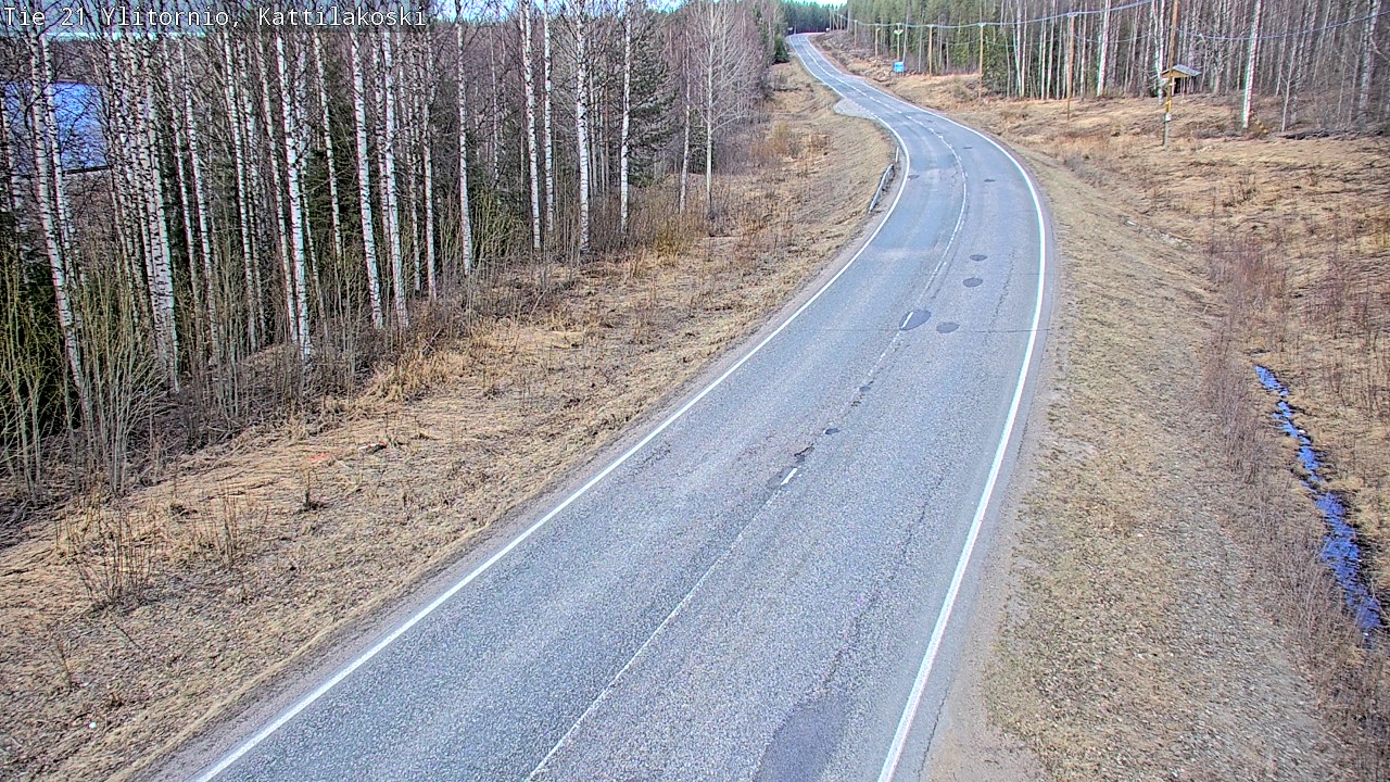 Kelikamerat Kuva Tie 21 Ylitornio, Kattilakoski, Ylitornio, Lappi