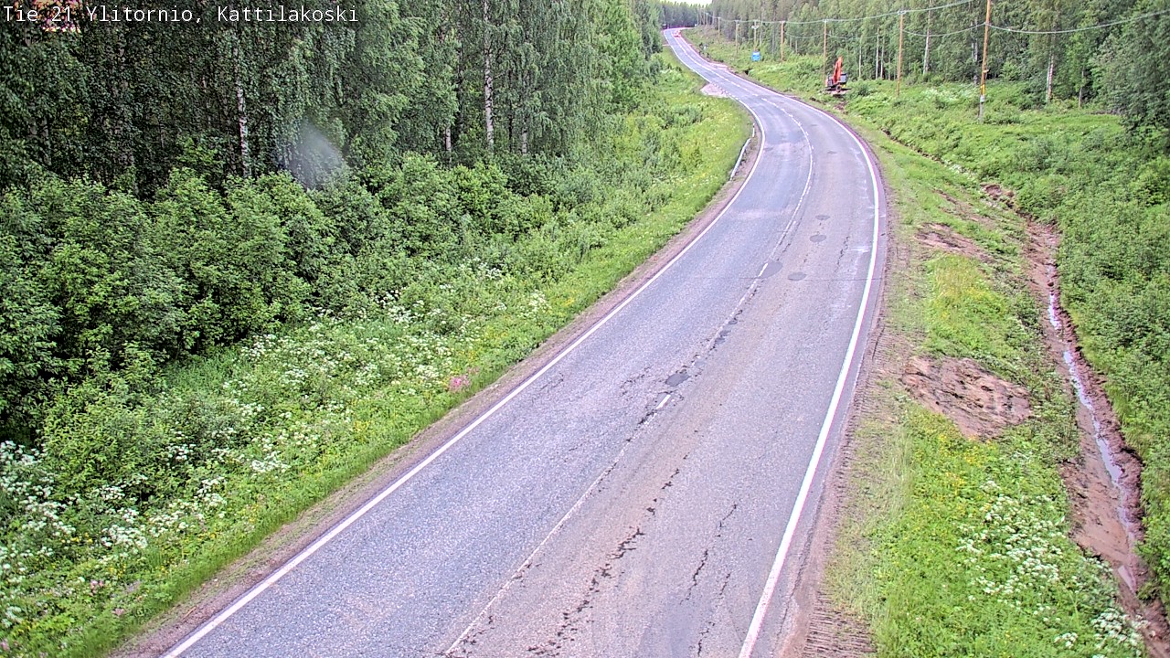 Kelikamerat Kuva Tie 21 Ylitornio, Kattilakoski, Ylitornio, Lappi