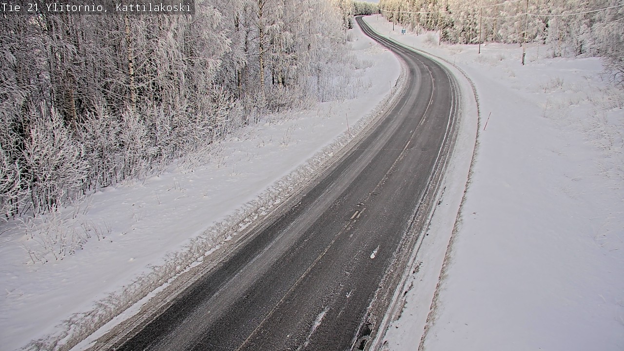 Kelikamerat Kuva Tie 21 Ylitornio, Kattilakoski, Ylitornio, Lappi