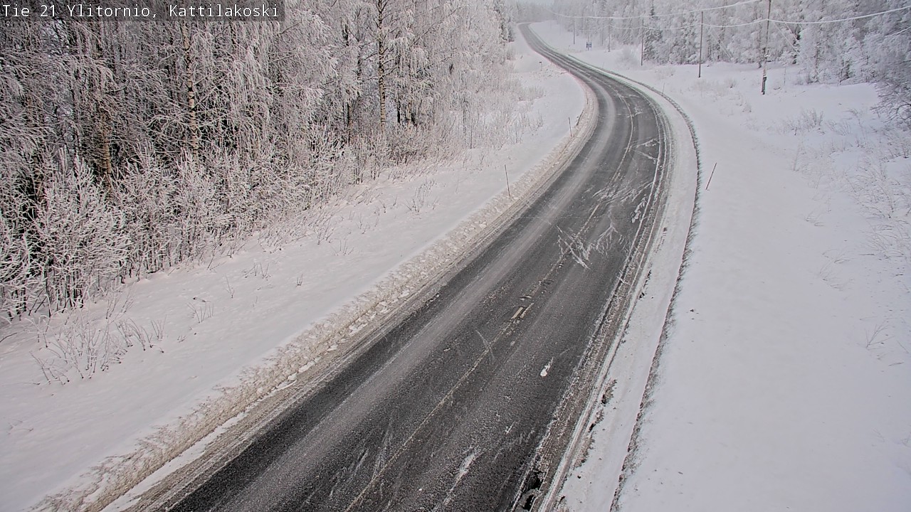 Kelikamerat Kuva Tie 21 Ylitornio, Kattilakoski, Ylitornio, Lappi