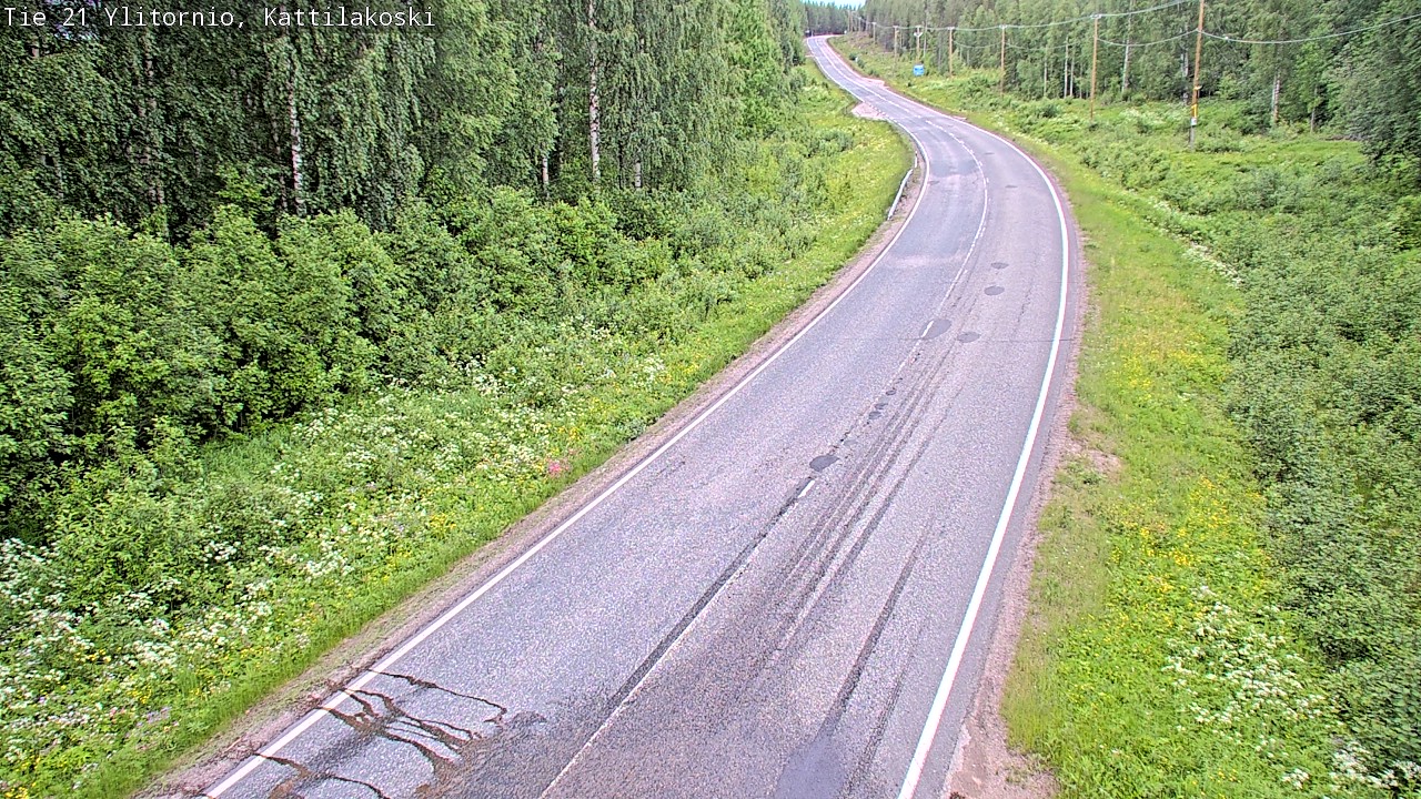 Kelikamerat Kuva Tie 21 Ylitornio, Kattilakoski, Ylitornio, Lappi