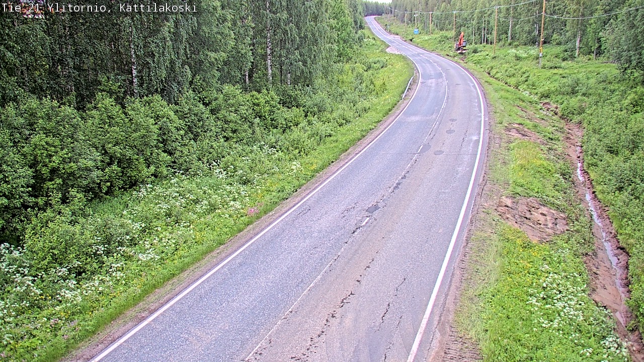 Kelikamerat Kuva Tie 21 Ylitornio, Kattilakoski, Ylitornio, Lappi
