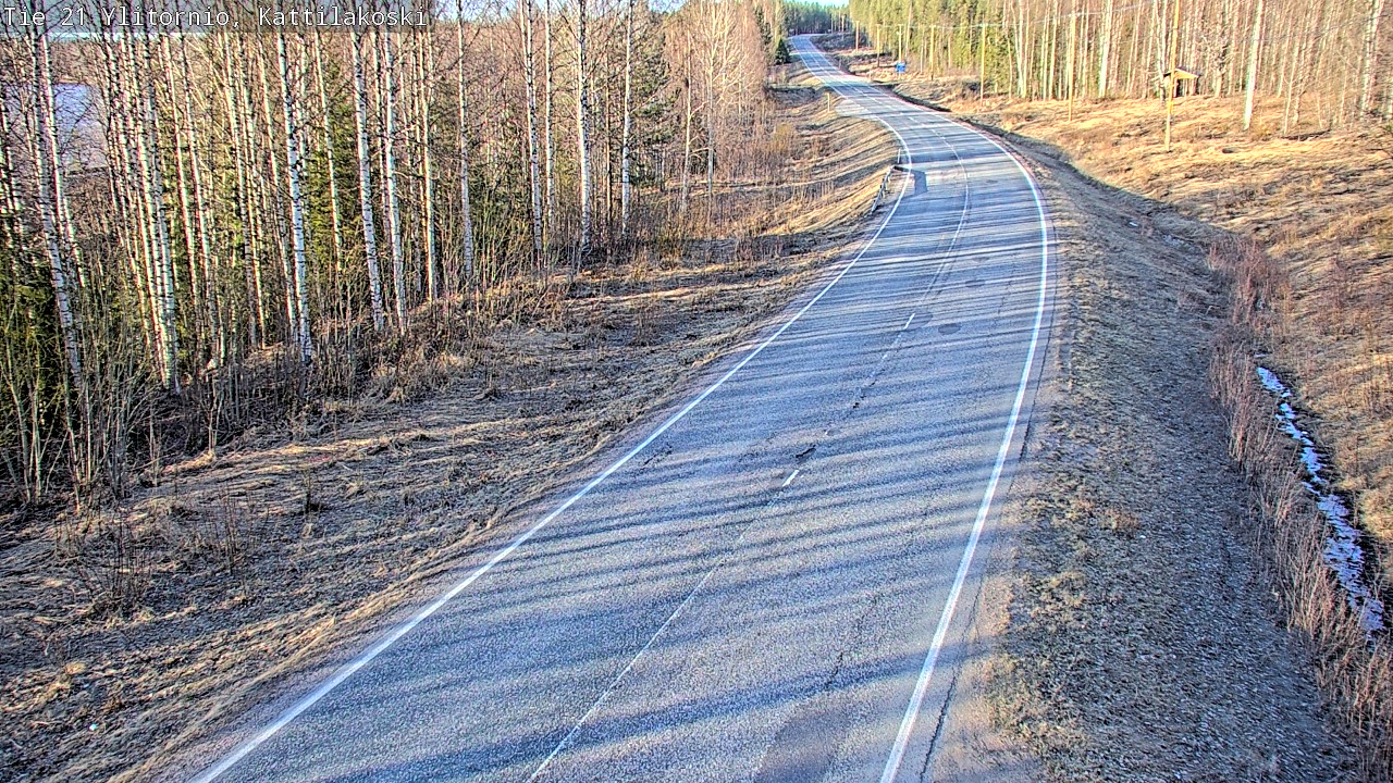 Kelikamerat Kuva Tie 21 Ylitornio, Kattilakoski, Ylitornio, Lappi