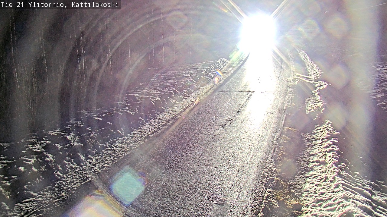 Kelikamerat Kuva Tie 21 Ylitornio, Kattilakoski, Ylitornio, Lappi