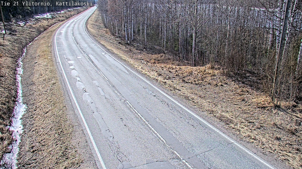Kelikamerat Kuva Tie 21 Ylitornio, Kattilakoski, Ylitornio, Lappi