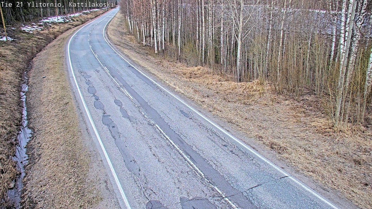 Kelikamerat Kuva Tie 21 Ylitornio, Kattilakoski, Ylitornio, Lappi