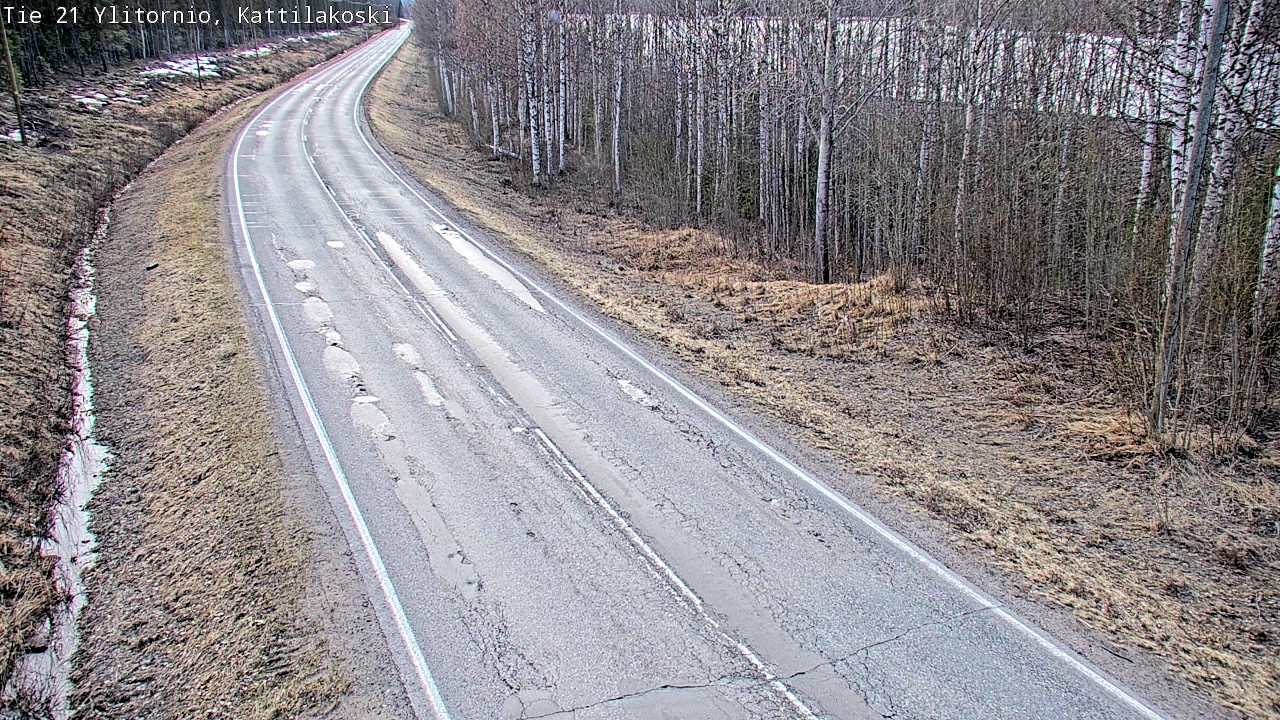 Kelikamerat Kuva Tie 21 Ylitornio, Kattilakoski, Ylitornio, Lappi