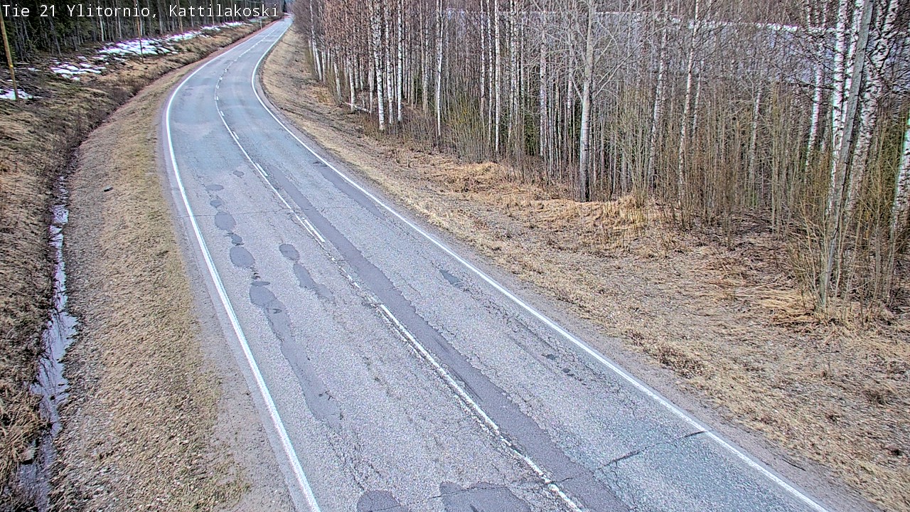 Kelikamerat Kuva Tie 21 Ylitornio, Kattilakoski, Ylitornio, Lappi