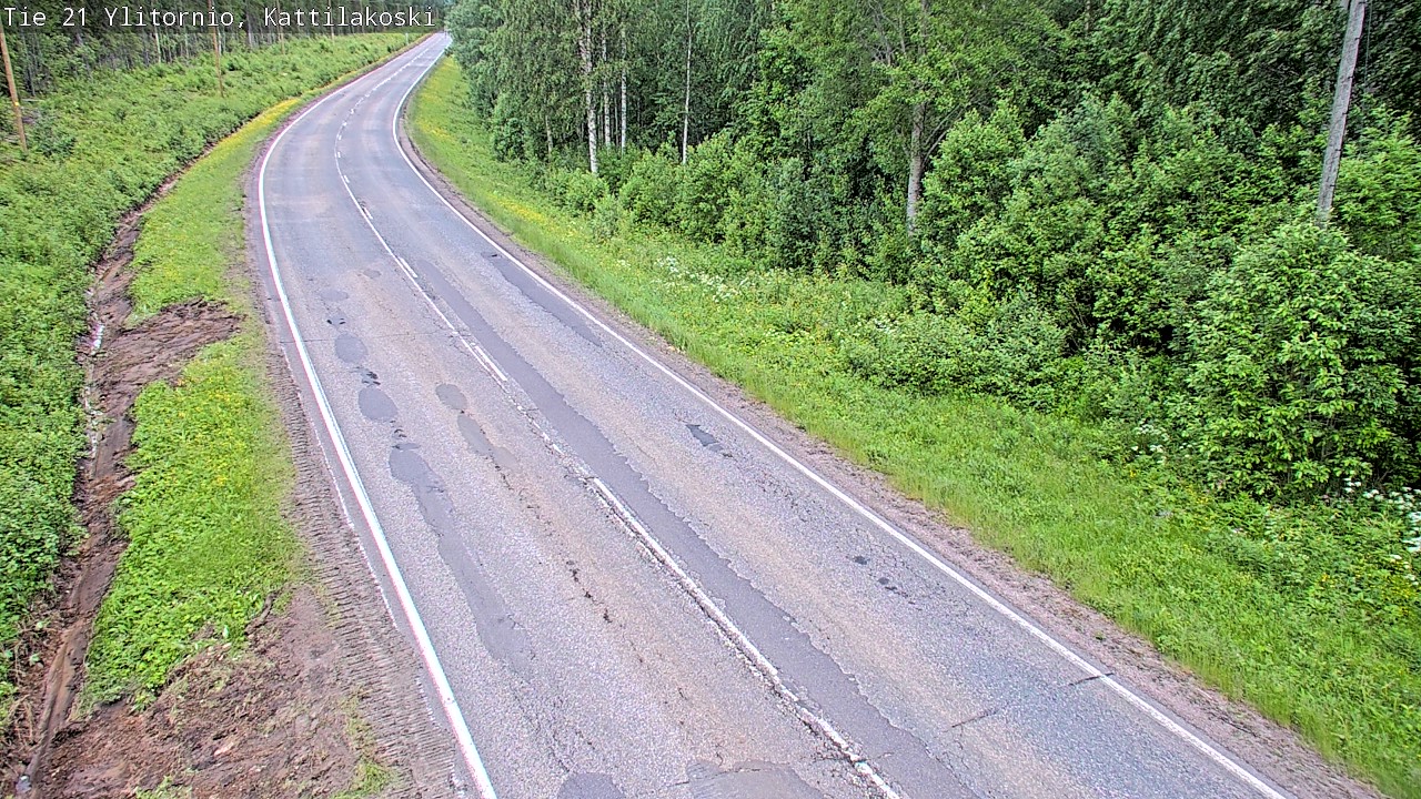 Kelikamerat Kuva Tie 21 Ylitornio, Kattilakoski, Ylitornio, Lappi