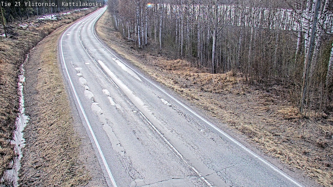 Kelikamerat Kuva Tie 21 Ylitornio, Kattilakoski, Ylitornio, Lappi