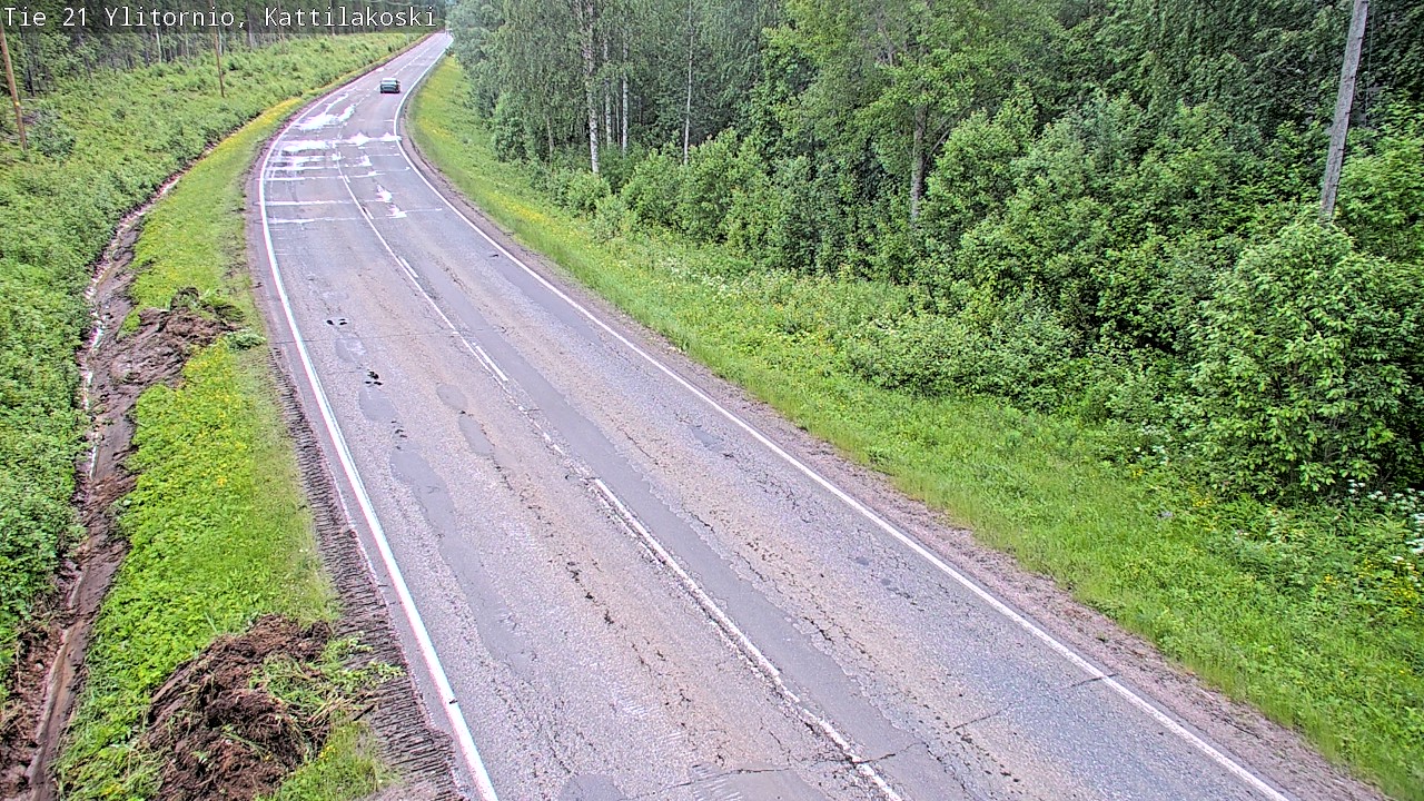 Kelikamerat Kuva Tie 21 Ylitornio, Kattilakoski, Ylitornio, Lappi