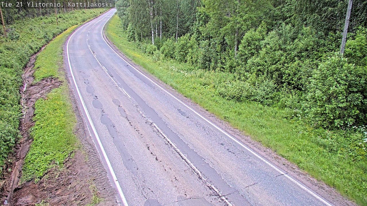 Kelikamerat Kuva Tie 21 Ylitornio, Kattilakoski, Ylitornio, Lappi