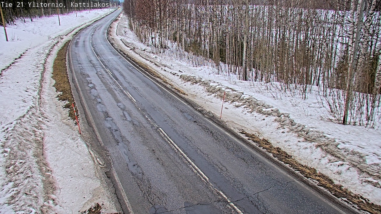 Kelikamerat Kuva Tie 21 Ylitornio, Kattilakoski, Ylitornio, Lappi