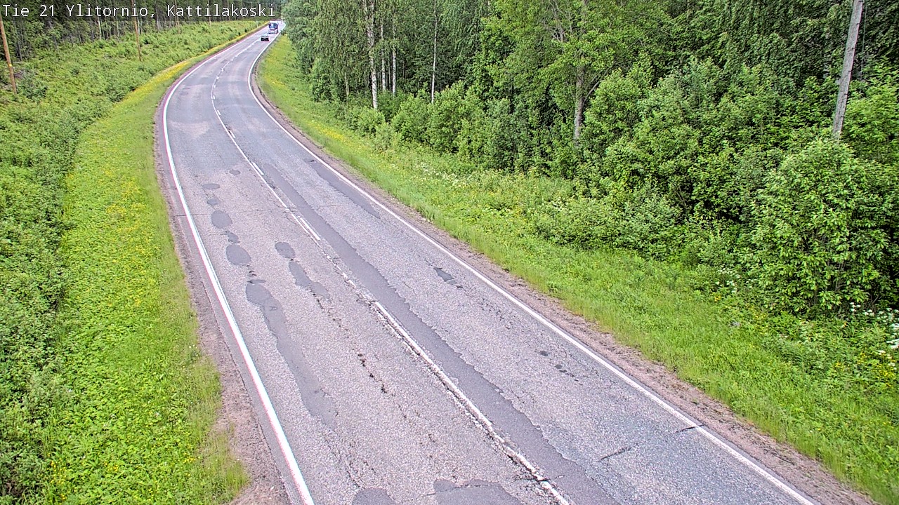 Kelikamerat Kuva Tie 21 Ylitornio, Kattilakoski, Ylitornio, Lappi
