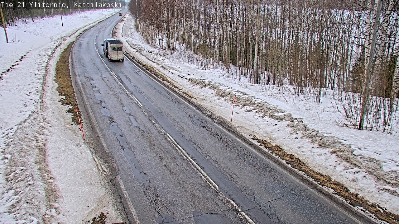 Kelikamerat Kuva Tie 21 Ylitornio, Kattilakoski, Ylitornio, Lappi