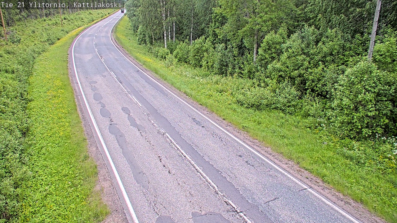 Kelikamerat Kuva Tie 21 Ylitornio, Kattilakoski, Ylitornio, Lappi