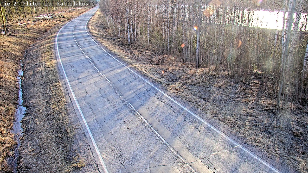 Kelikamerat Kuva Tie 21 Ylitornio, Kattilakoski, Ylitornio, Lappi