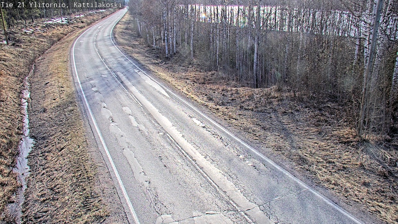 Kelikamerat Kuva Tie 21 Ylitornio, Kattilakoski, Ylitornio, Lappi
