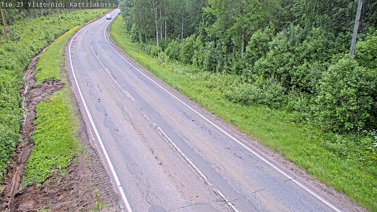 Kelikamerat Kuva Tie 21 Ylitornio, Kattilakoski, Ylitornio, Lappi
