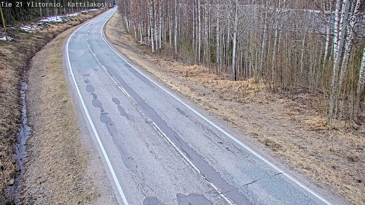 Kelikamerat Kuva Tie 21 Ylitornio, Kattilakoski, Ylitornio, Lappi