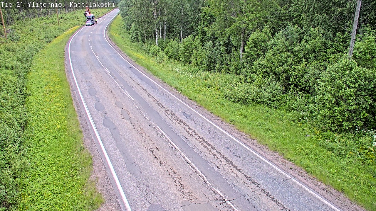 Kelikamerat Kuva Tie 21 Ylitornio, Kattilakoski, Ylitornio, Lappi