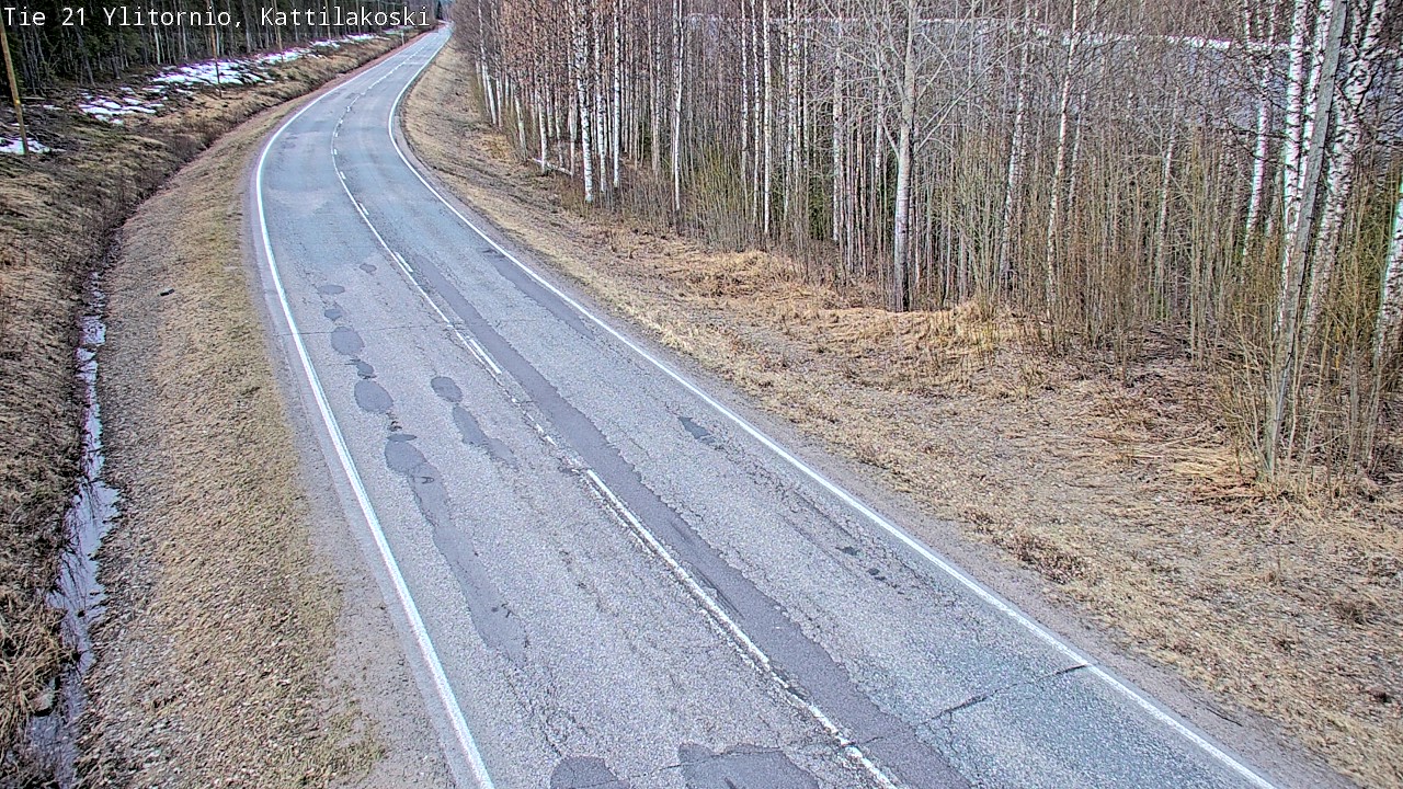 Kelikamerat Kuva Tie 21 Ylitornio, Kattilakoski, Ylitornio, Lappi