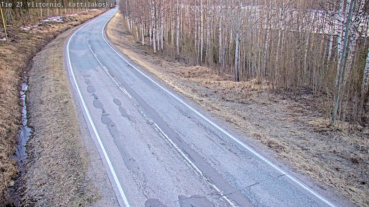 Kelikamerat Kuva Tie 21 Ylitornio, Kattilakoski, Ylitornio, Lappi