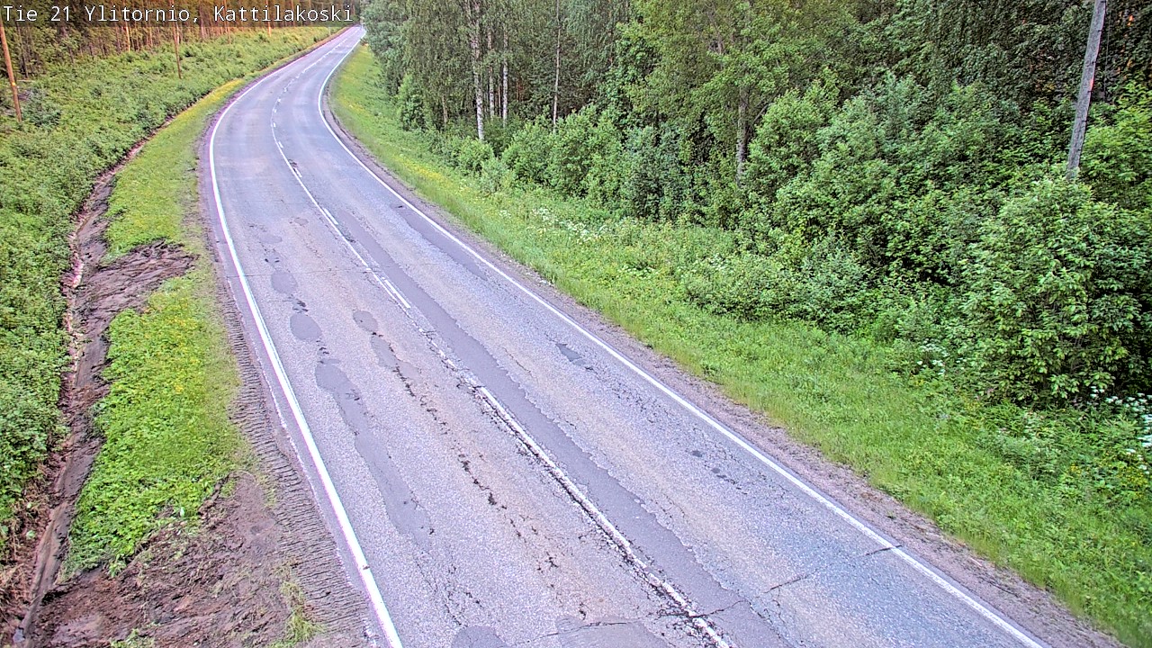 Kelikamerat Kuva Tie 21 Ylitornio, Kattilakoski, Ylitornio, Lappi