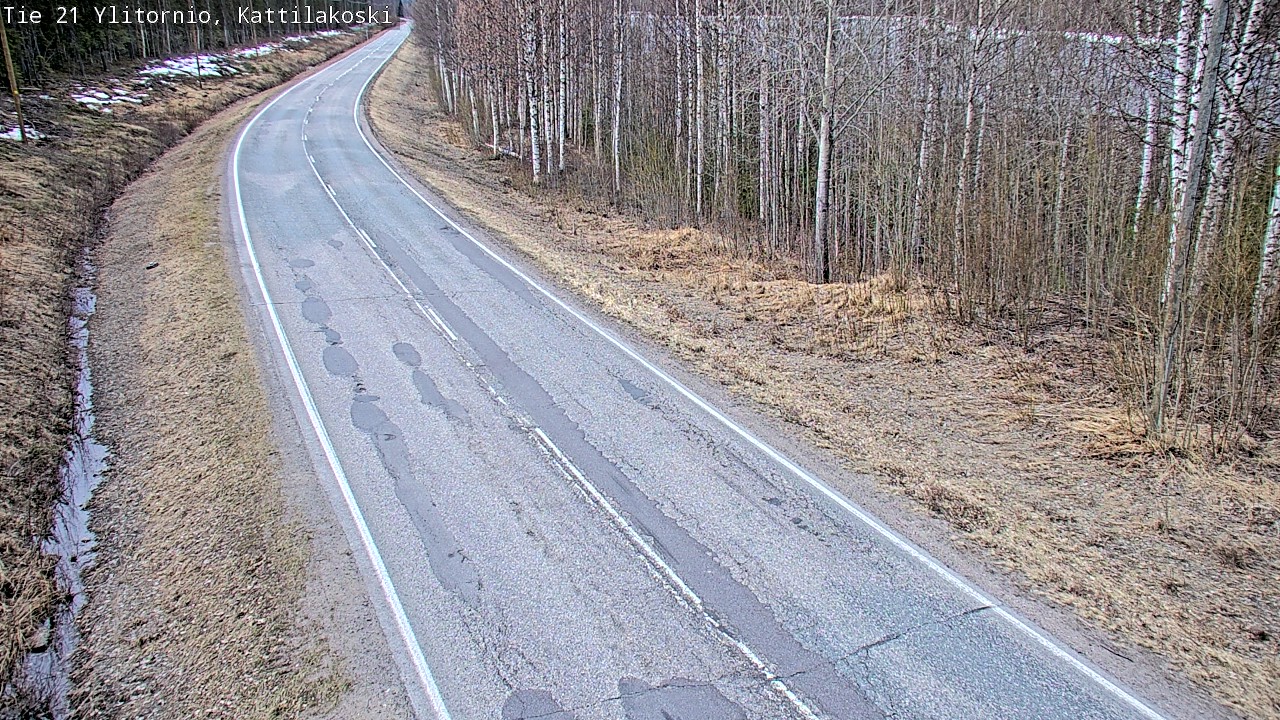 Kelikamerat Kuva Tie 21 Ylitornio, Kattilakoski, Ylitornio, Lappi