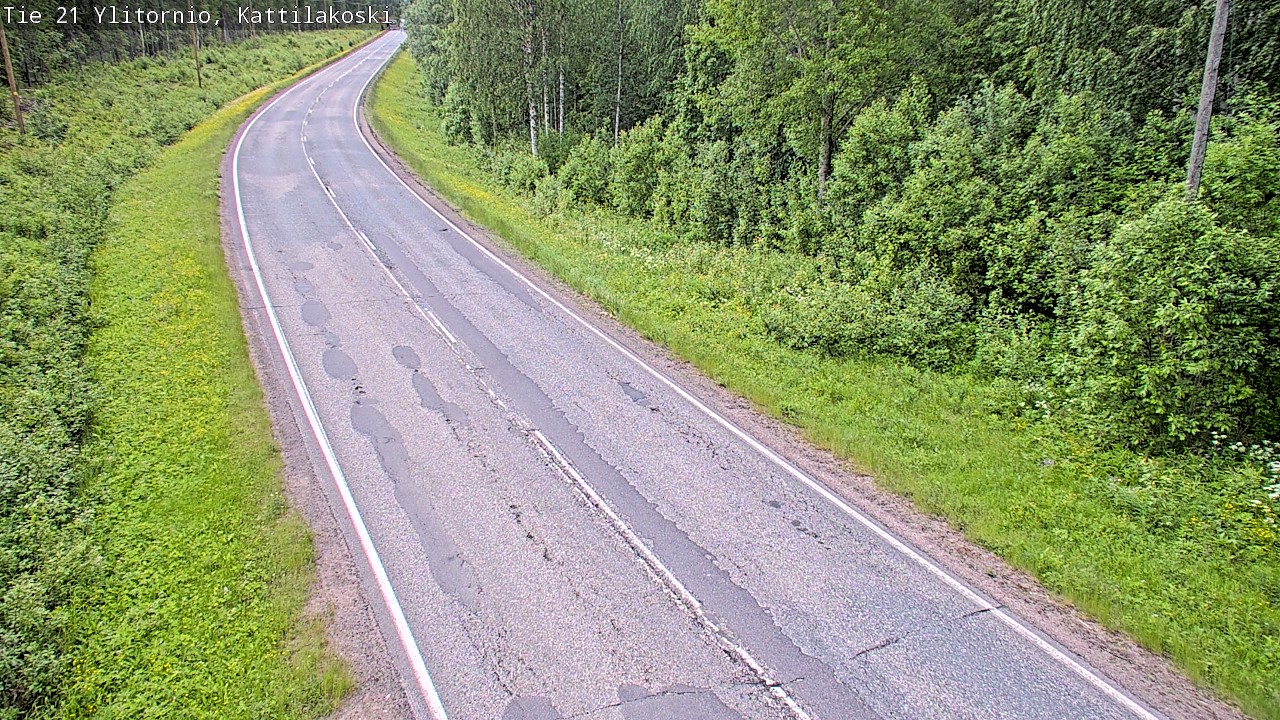 Kelikamerat Kuva Tie 21 Ylitornio, Kattilakoski, Ylitornio, Lappi