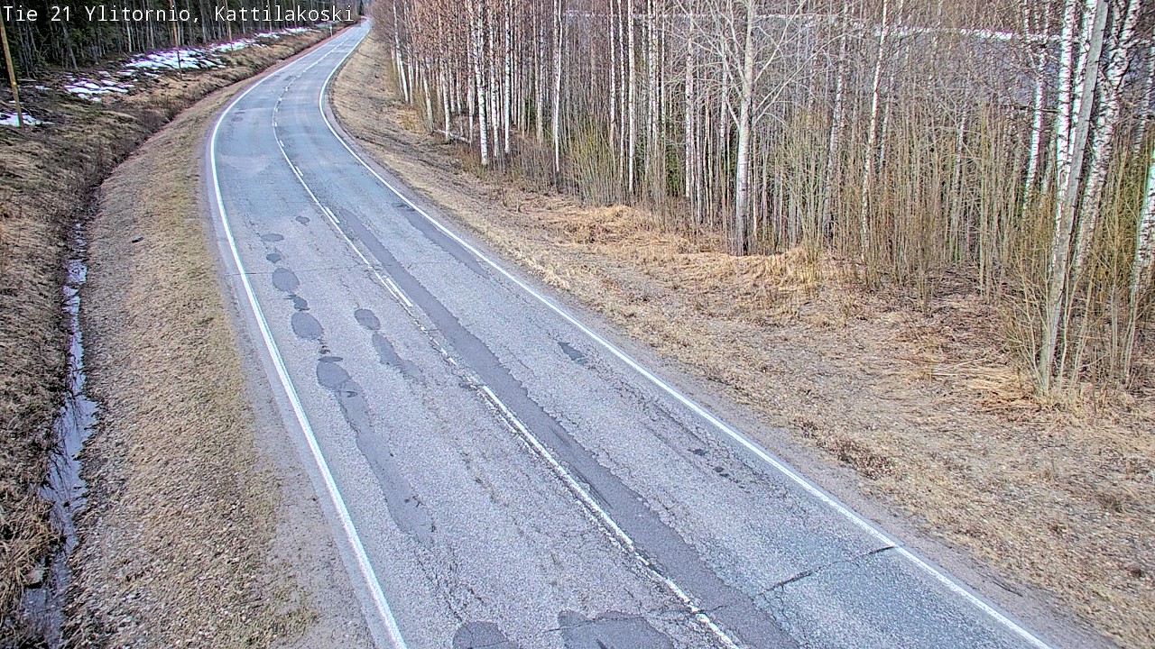 Kelikamerat Kuva Tie 21 Ylitornio, Kattilakoski, Ylitornio, Lappi