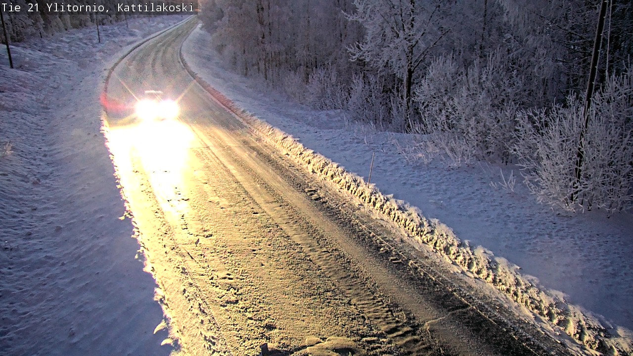 Kelikamerat Kuva Tie 21 Ylitornio, Kattilakoski, Ylitornio, Lappi