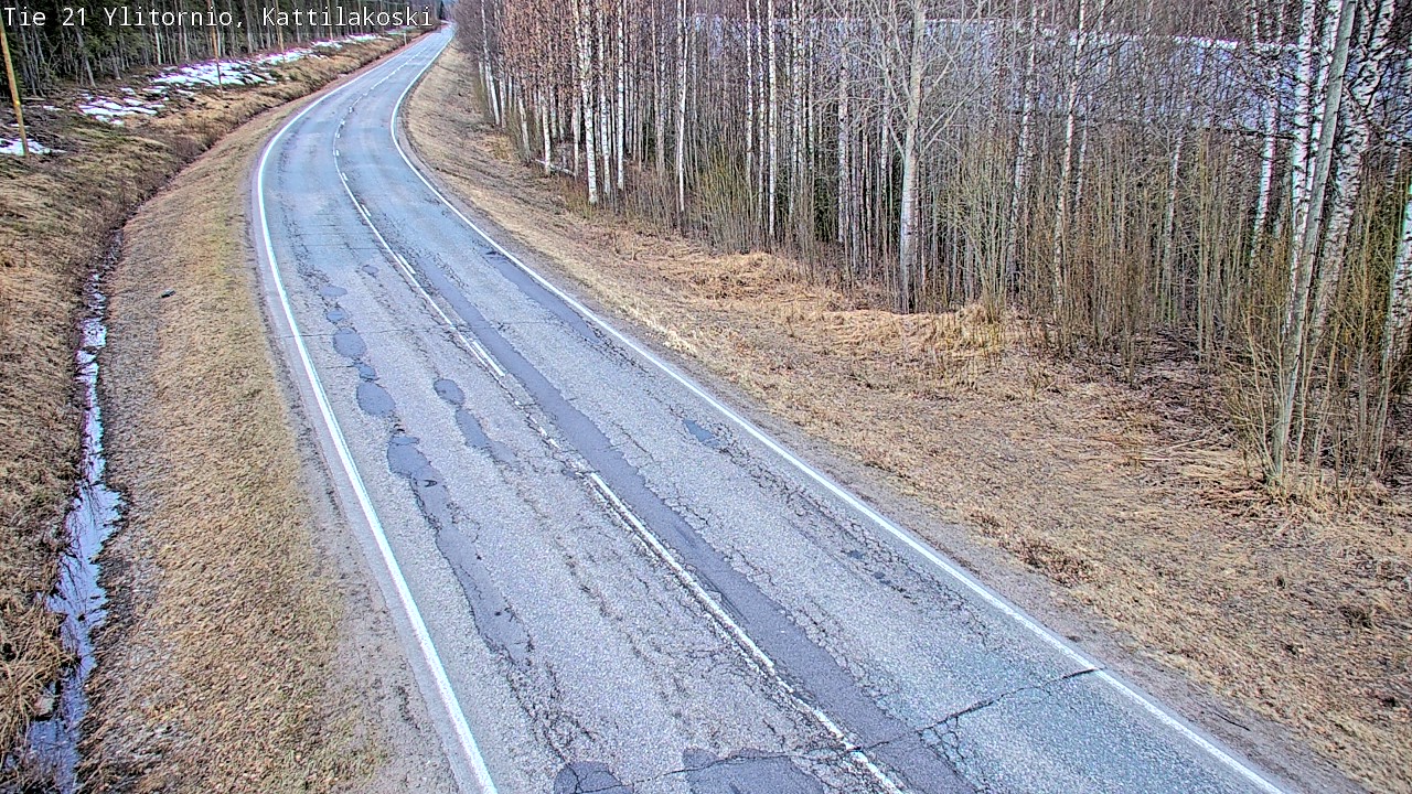 Kelikamerat Kuva Tie 21 Ylitornio, Kattilakoski, Ylitornio, Lappi
